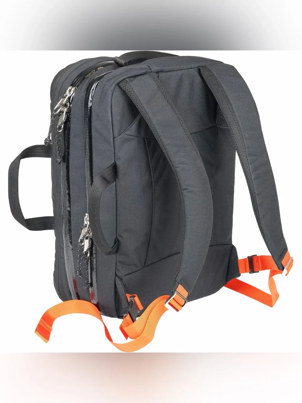 Mystery Ranch 3 Way 18 Expandable Briefcase Backpack Messenger Wildfire Black
